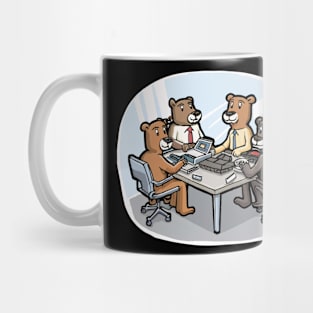 Office Animal Antics Mug